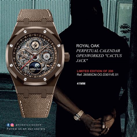 travis scott audemars piguet collab